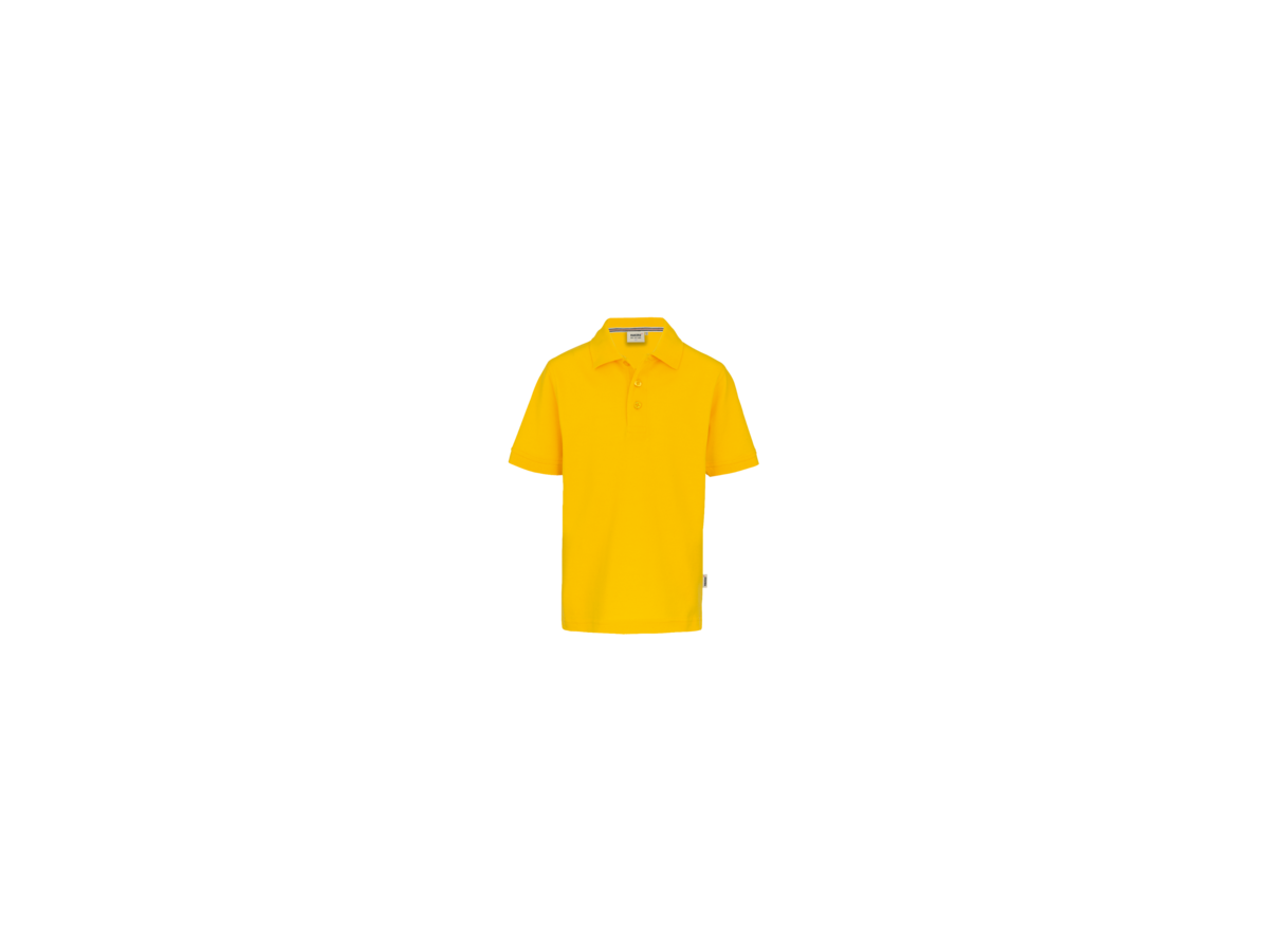 Kids-Poloshirt Classic Gr. 116, sonne - 100% Baumwolle, 200 g/m²