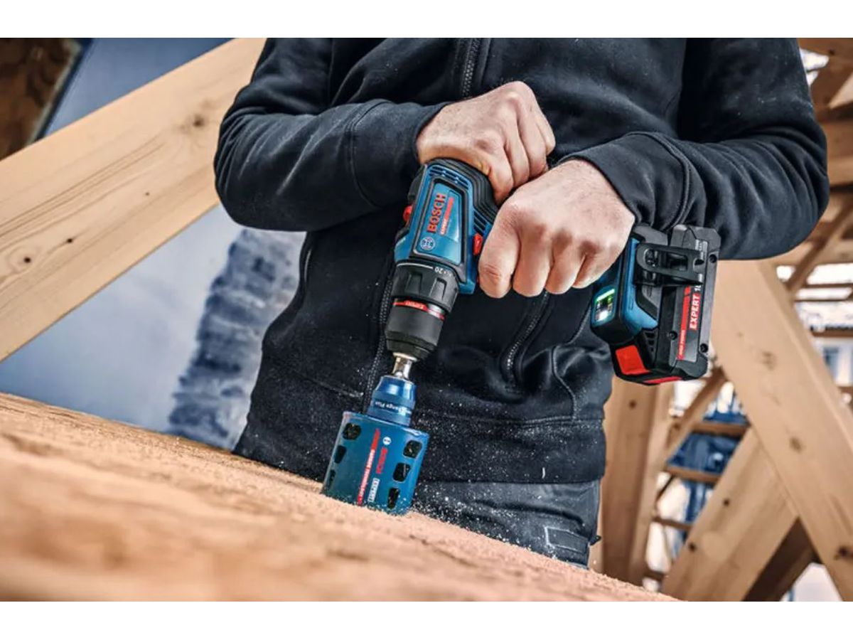 Akkuschrauber EXSR18V-90 3xEXBA18V-40 - Bosch, L-Boxx