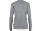 Damen-Longsleeve Classic 3XL grau mel. - 85% Baumwolle, 15% Viscose, 160 g/m²