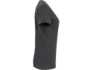Damen-V-Shirt Perf. Gr. 5XL, anthrazit - 50% Baumwolle, 50% Polyester, 160 g/m²
