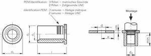 PEM Buchsen DSOS