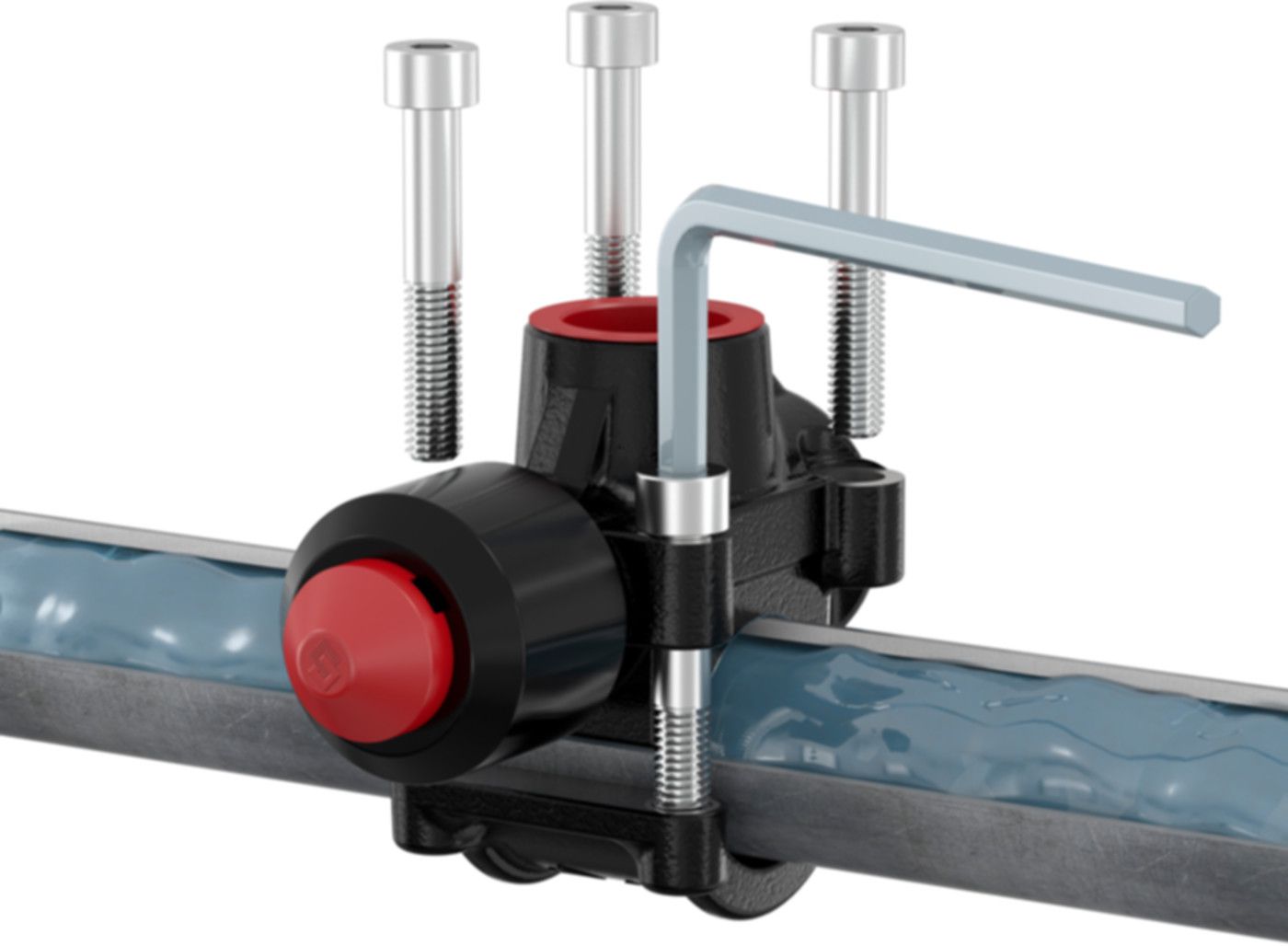 Abzweig-T-Stück FLAMCO T-plus Messing - Innengewinde