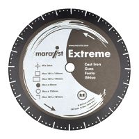 Kreissägeblatt Extreme 355x25.4 mm Guss - Marcrist, Trockenschnitt