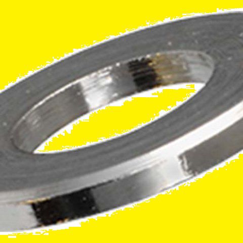 Scheiben mit Fase Messing vernickelt - DIN 125B