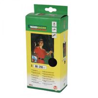 Fliegengitter Türe 60x210cm - anthrazit 2 Stück   03423