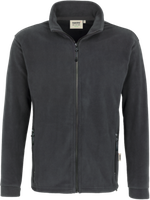 Fleecejacke Langley Gr. 2XL, anthrazit - 100% Polyester