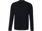 Longsleeve Performance Gr. 3XL, schwarz - 50% Baumwolle, 50% Polyester, 190 g/m²