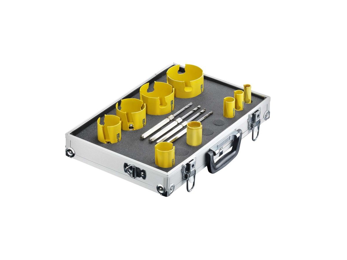 Lochsäge-Satz PRO-FIT HM 13-tlg. - Satz 17/21/25/33/41/51/65/76/83 mm