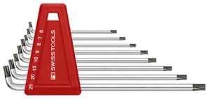 Inbusschlüssel-Satz PB 2411H, für Torx - 100°-Winkel kurzer Stiftteil