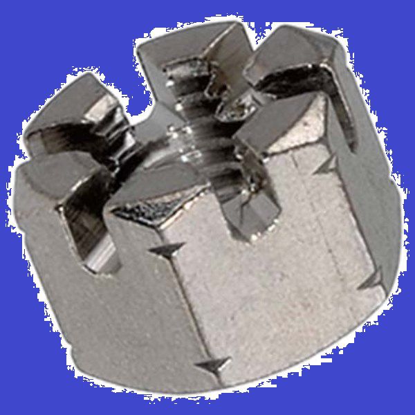 Kronenmuttern INOX A4 DIN 935