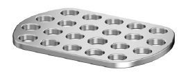 Sieb Edelstahl, 72x49mm - zu Duschrinne Swissline Flex