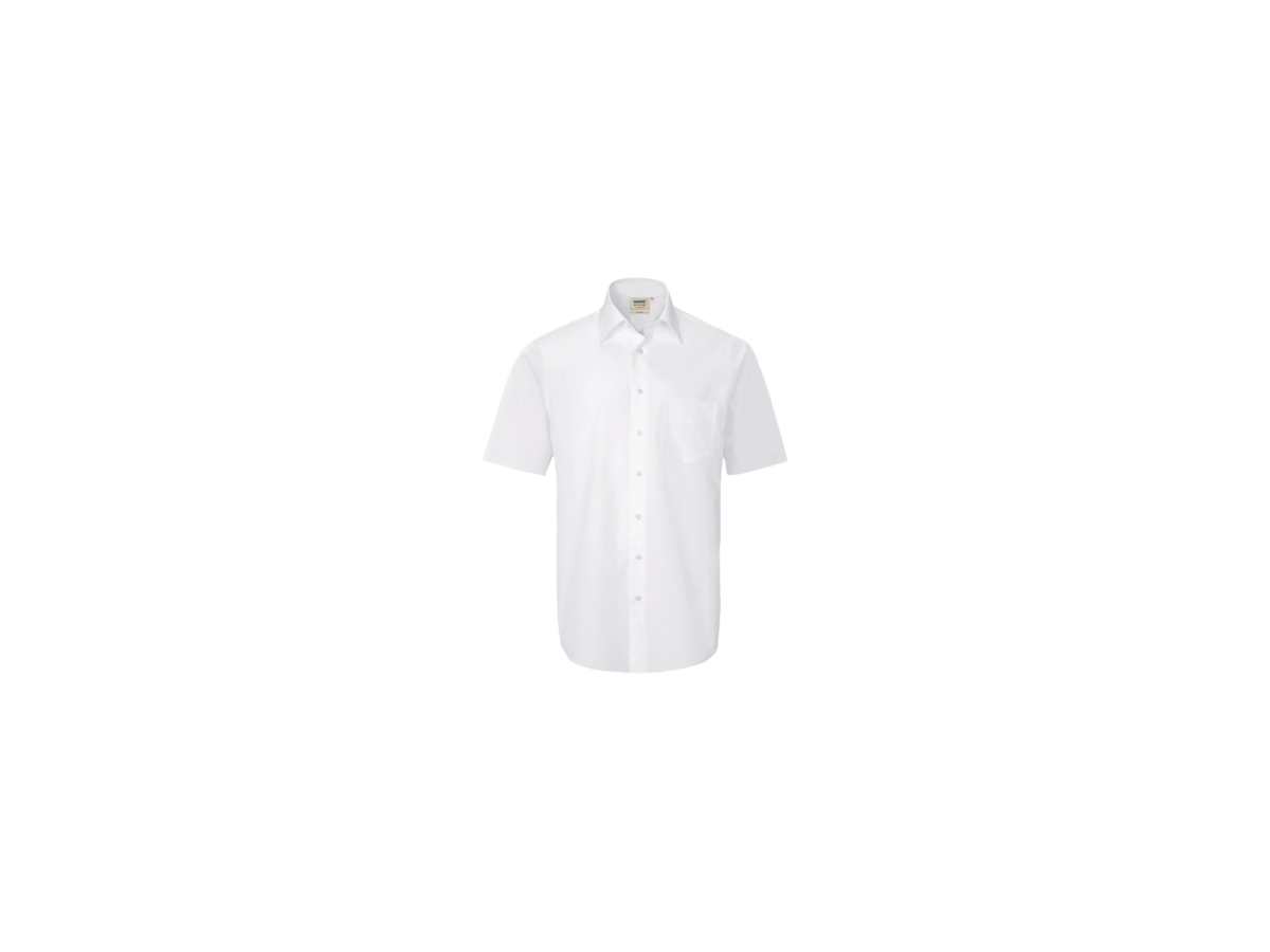 Hemd ½-Arm Performance Gr. XL, weiss - 50% Baumwolle, 50% Polyester