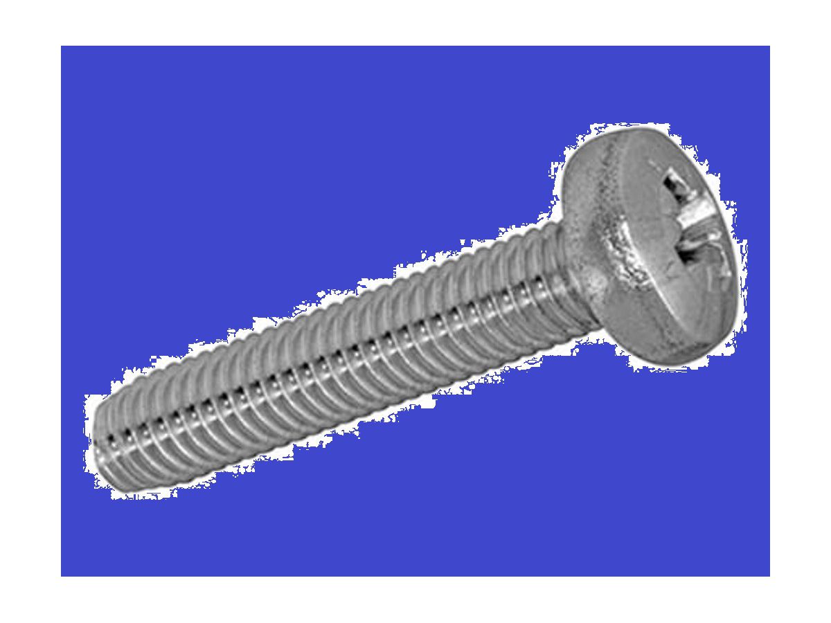 Gewindefurchende Linsenschrauben INOX A2 - Form C mit metrischem Gewinde DIN 7500C