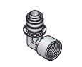 Uponor Press-Übergangswinkel mit IG MLC