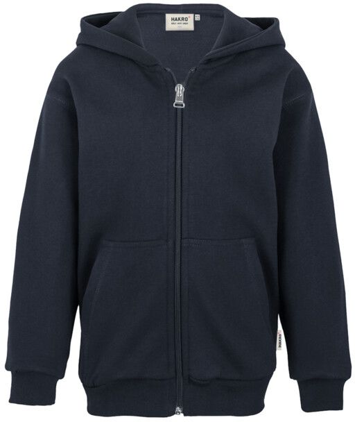Kids-Kapuzensweatjacke Premium - 70% Baumwolle, 30% Polyester, 300 g/m²
