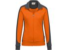 Damen-Sweatjacke Contrast Performance - 50% Baumwolle, 50% Polyester, 300 g/m²