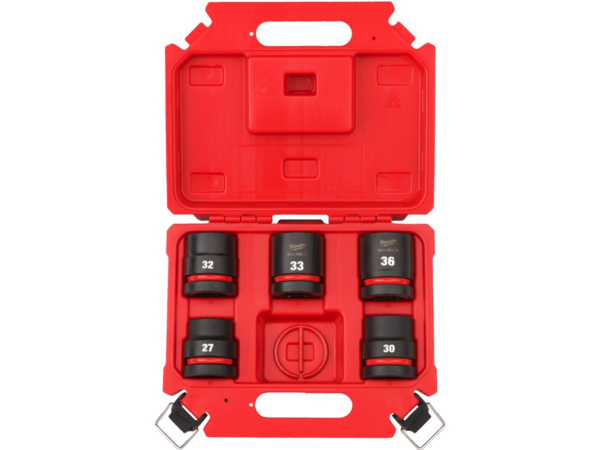 Schlagnuss Shockwave SET 3/4" 5-tlg. - Milwaukee