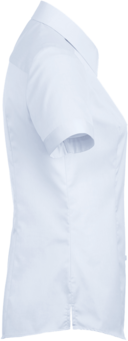 Bluse ½-Arm Business Gr. S, himmelblau - 100% Baumwolle, 120 g/m²