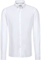 Hemd Natural Stretch Regular - weiss, 57% CO / 43% PES