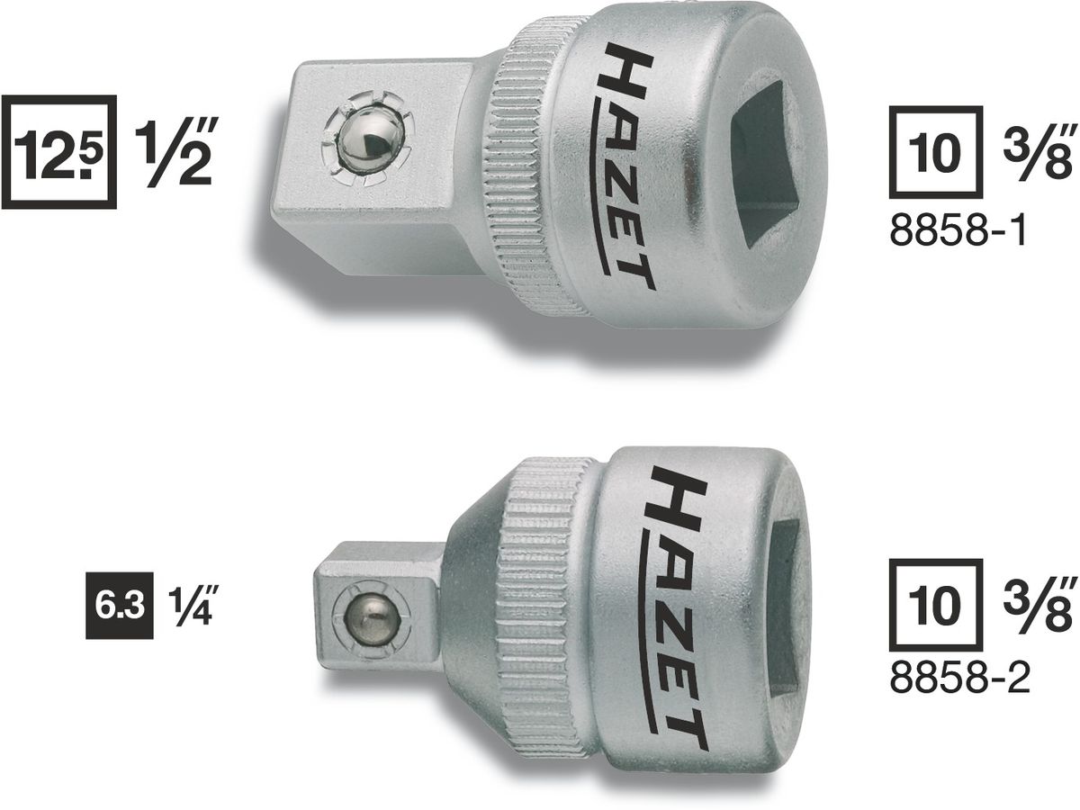 Vierkant-Adapter 3/8" - 1/2" HAZET