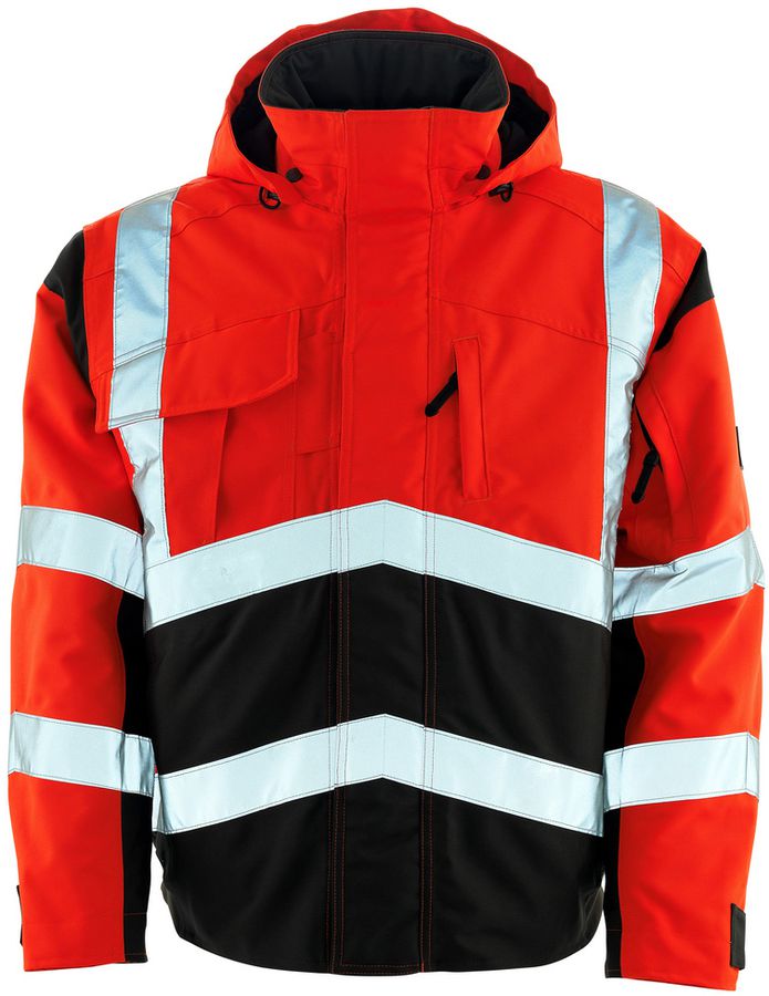 MASCOT CAMINA PILOTJACKE 100% Polyester - 300 g/m² fl rot/dunkel anthrazit(a45/018