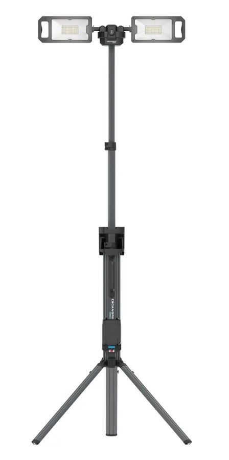 Akku-LED-Arbeitsleuchte TOWER8 4000/8000 - Alle Akku-Marken, 1,5-3,5 Std., IP30
