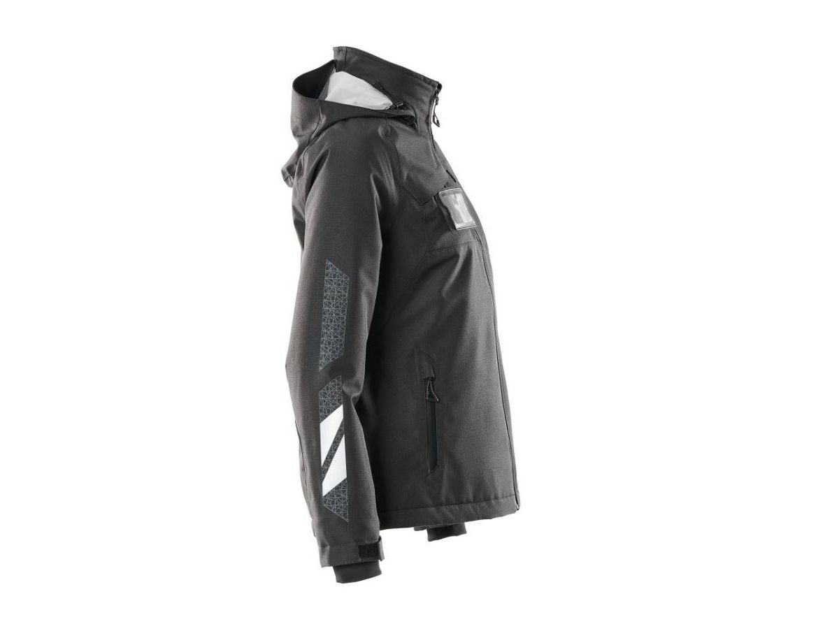 Winterjacke Damenpassform, Gr. XL - schwarz, 100% PES