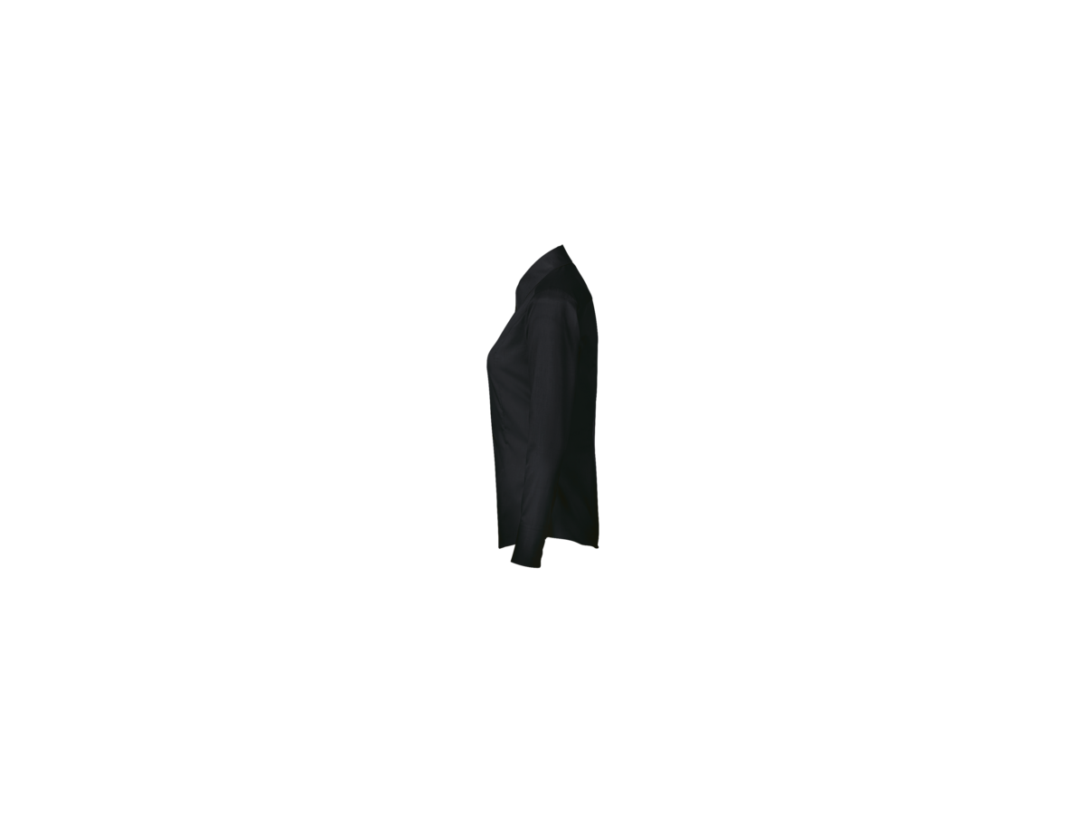 Bluse 1/1-Arm Business Gr. 3XL, schwarz - 100% Baumwolle