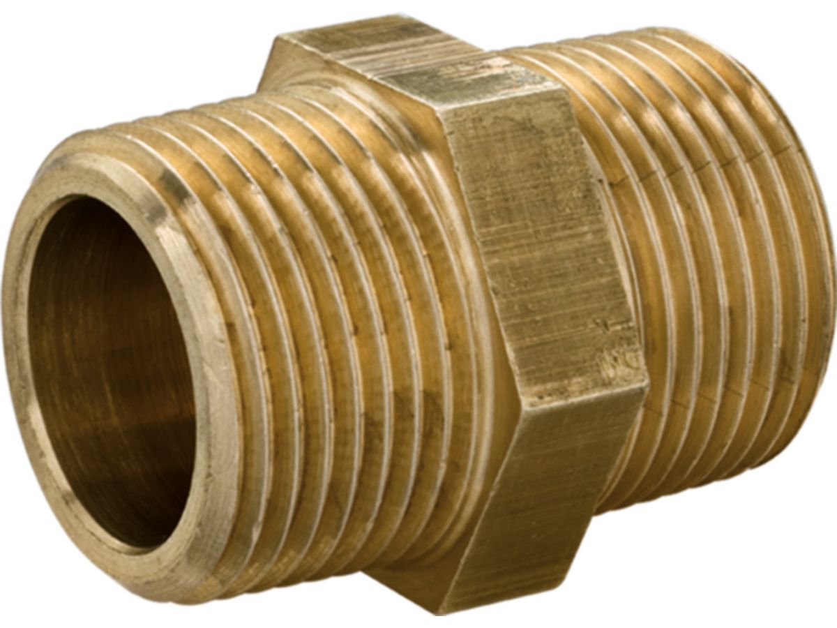 Messing-D.Nippel Nr. 280    11/4"