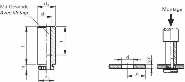 KFSE-3,6-14     PEM BUCHSEN    P.  1'000