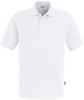 Pocket-Poloshirt Top Einlaufvorbehand. - 100 % Baumwolle, 200 g /m² Gr. XS-