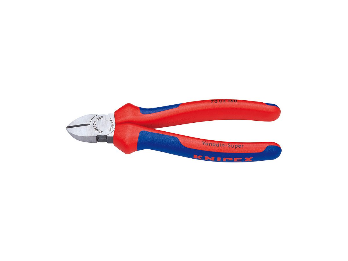 Seitenschneider KNIPEX 7002 160 mm - Kopf poliert