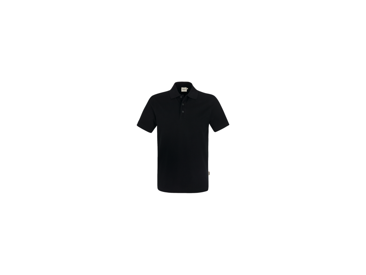Prem.-Poloshirt Pima-Cotton 3XL schwarz - 100% Baumwolle, 180 g/m²