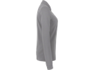 Damen-Longsl.-Polosh. Perf. XS titan - 50% Baumwolle, 50% Polyester