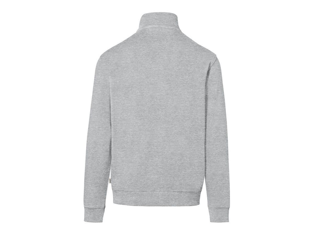Zip-Sweatshirt Premium, Gr. 2XL - ash meliert
