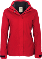 Damen-Active-Jacke Aspen Gr. 2XL, rot - 100% Polyester
