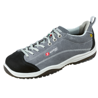 Sicherheitshalbschuhe SIXTON S3 - aus grauem Nubukleder, Alukappe