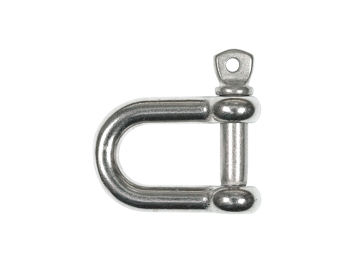 Schäkel gerade 6mm Edelstahl - Beutel à 1 Stk.