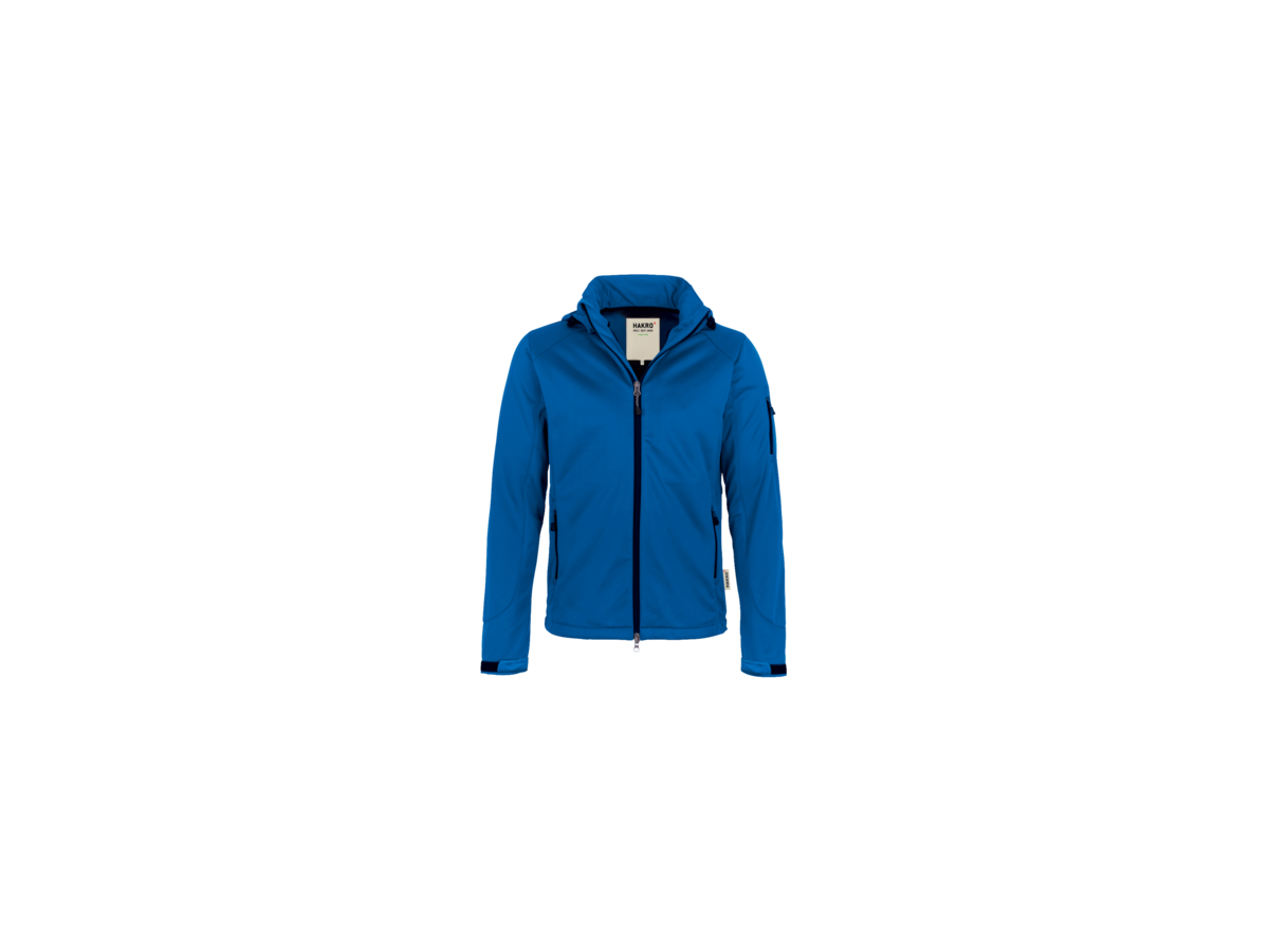 Softshelljacke Ontario Gr. XS, royalblau - 100% Polyester, 230 g/m²