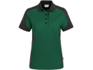 Damen-Polosh. Co. Perf. 5XL tanne/anth. - 50% Baumwolle, 50% Polyester, 200 g/m²