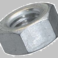 Sechskantmuttern 0,8 d Aluminium DIN 934