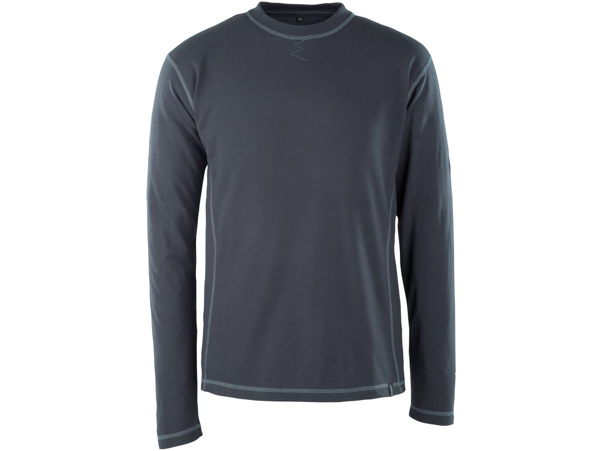 Muri T-Shirt schwarzblau Gr. L - 60% Modacr./39% Baumw/1% Kohlef. 220g/m²