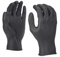 Nitril-Einweghandschuhe Grip - Milwaukee, 50 Stk.im Pak.