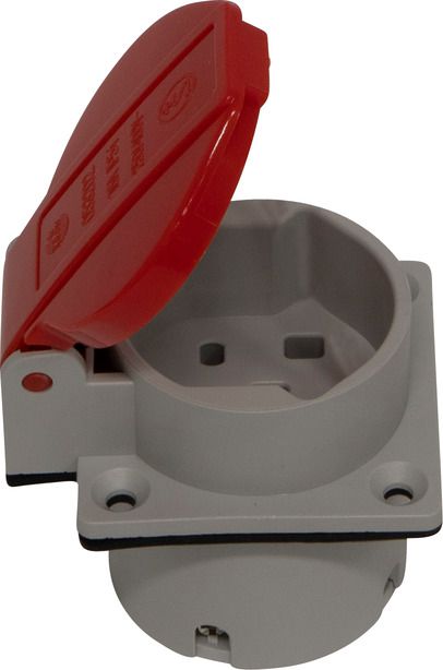Einbausteckdose 25/400V/16A