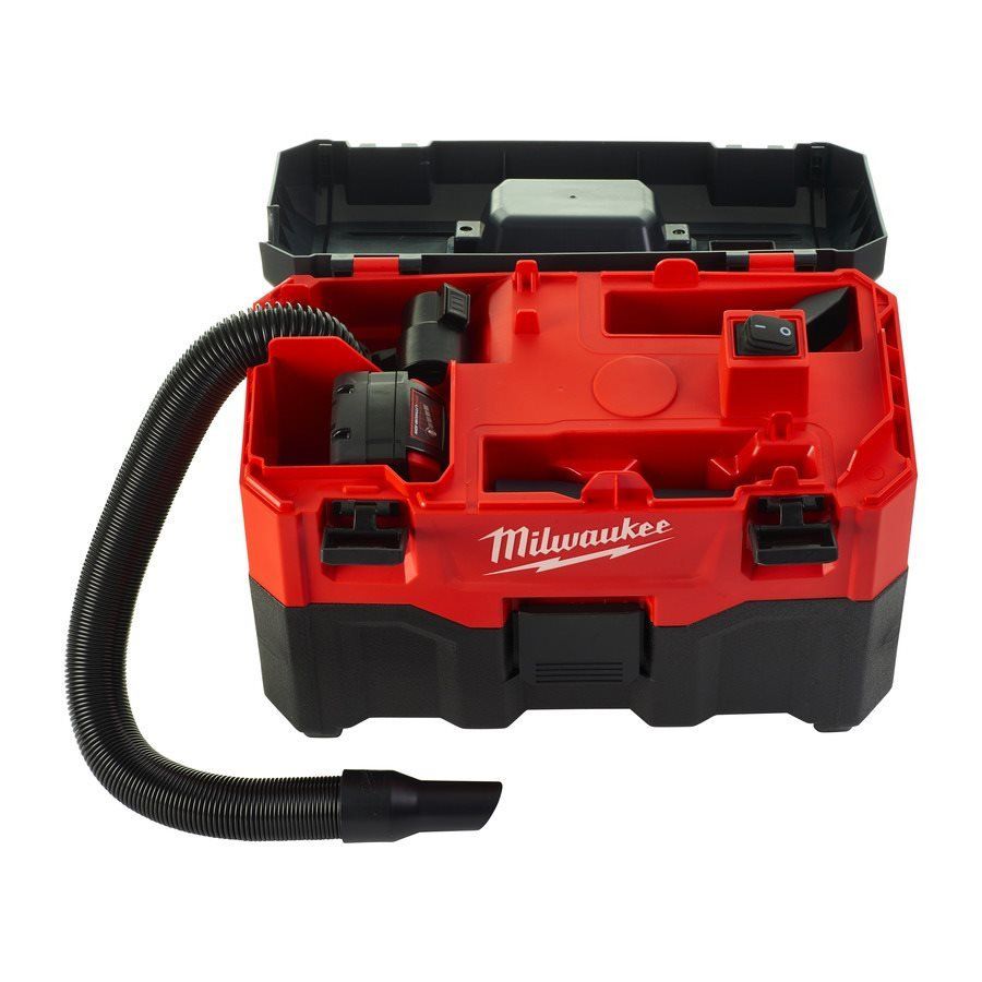Akku-Nass-/Trockensauger Milw. M18 VC2-0 - 18V/  Luftstr. 1300 l/min./ 80mbar
