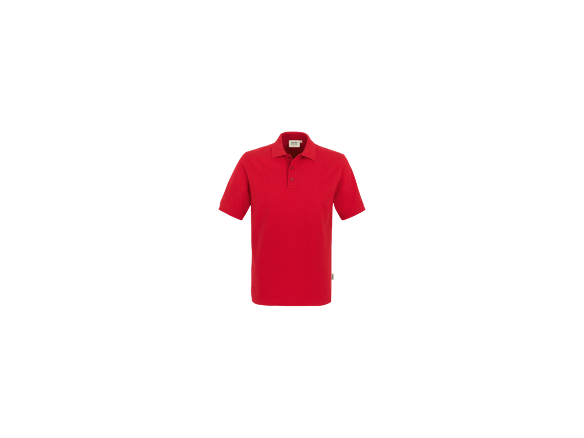 Poloshirt Performance Gr. 5XL, rot - 50% Baumwolle, 50% Polyester, 200 g/m²