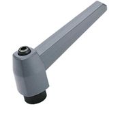 Verstellbare Klemmhebel Elesa MR. - Thermoplast grau RAL 7031