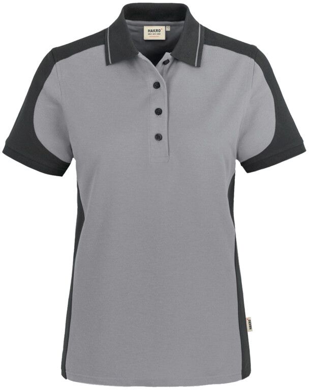 Damen-Poloshirt Contrast Performance - 50% Baumwolle, 50% Polyester, 200 g/m²