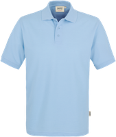 Poloshirt Performance Gr. 2XL, eisblau - 50% Baumwolle, 50% Polyester, 200 g/m²