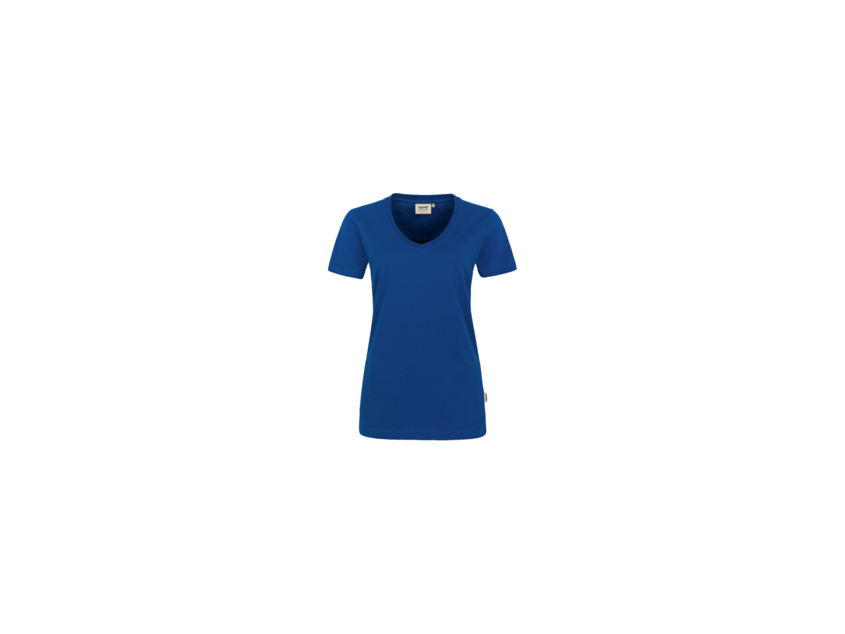 Damen-V-Shirt Perf. 3XL ultramarinblau - 50% Baumwolle, 50% Polyester, 160 g/m²